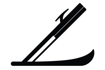 Fototapeta premium vector illustration of a fishing boat