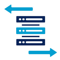 Obraz premium Transferring Icon