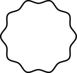 "A starburst shapes in various styles and designs, including wavy, spiked, and circular patterns, ideal for creative projects and graphic design with transparent background."