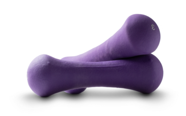 Dumbbells isolated on transporent background