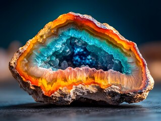 Colorful Geode Crystal