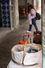 basket in the market