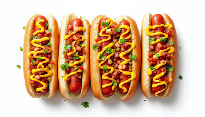 hot dog illustration