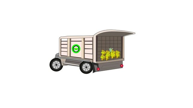 recycling garbage truck video