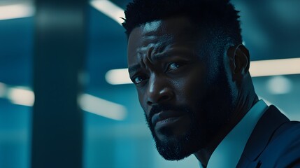 Closeup of a confident experienced business manager reviewing productivity scores charts and reports and providing constructive actionable feedback to improve performance and drive success