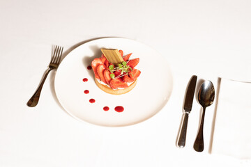Strawberry Tart Dessert