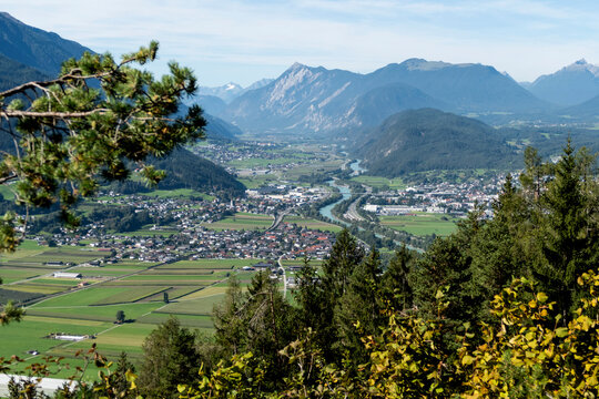 Hiking trail at Way of St. James Isar Loisach Tiroler Ache Inn.