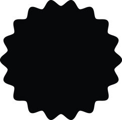 "A starburst shapes in various flat styles and designs, including wavy, spiked, and circular patterns, ideal for creative projects and graphic design with transparent background."