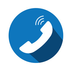 Print  Call icon, Phone icon vector, Telephone sign. 1176