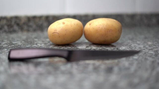 Trasfoco cuchillo a patata
