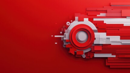 Illustration that represents the concept of Quantum Encryption