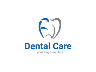 Letter F Dental Logo Design, Premium Healthcare and Dental Logo Design