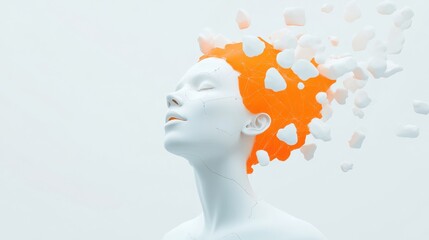 Illustration that represents the concept of Wearable Sensors for Healthcare 