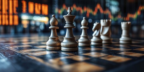 Strategic Chess Game: A Metaphor for Business and Finance