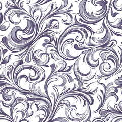 Luxurious paisley ornamental textile motifs modern persian mughal seamless pattern classy elegance in design