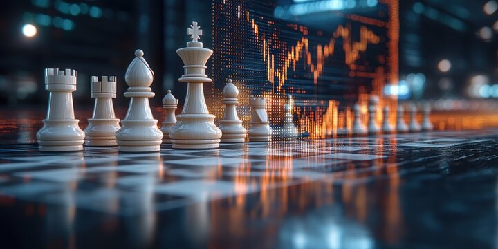 Chessboard Strategy: Financial Market Game
