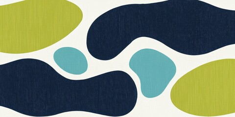 Obraz premium Abstract Colorful Shapes Dance Across Textured Background, Modern Artistic Representation, Vibrant