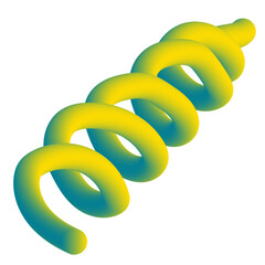 Abstract 3D Fluid Shapes