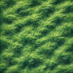 aerial view, texture, lush, vibrant, green grass field filling the entire frame
