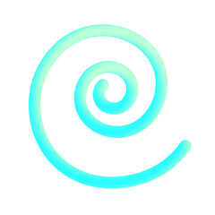 Abstract 3D Fluid Shapes