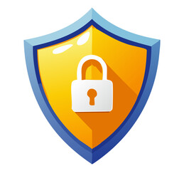 Security logo vector graphic 