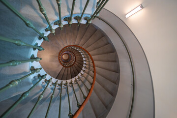 Old beautiful Spiral staircase