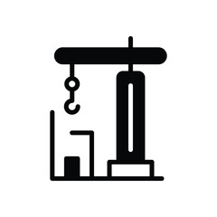 Crane vector icon