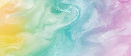 Obraz premium Abstract Twirling Pastel Colors as Background Wallpaper Header