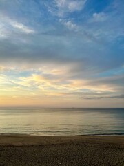 Sky and sea