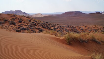 Landscape of the Namib Desert near Swakopmund, Namibia