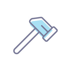 Fototapeta premium Hammer vector icon