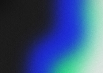 Futuristic glowing blue cyan gradient background with soft textured noise and illuminated dust effect