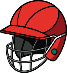 Naklejka premium helmet vector