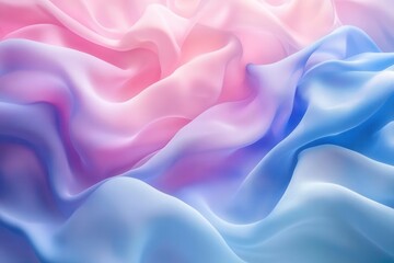 Obraz premium Abstract Gradient Pastel Background with Artistic Watercolor Waves and Multi-Colored Streams