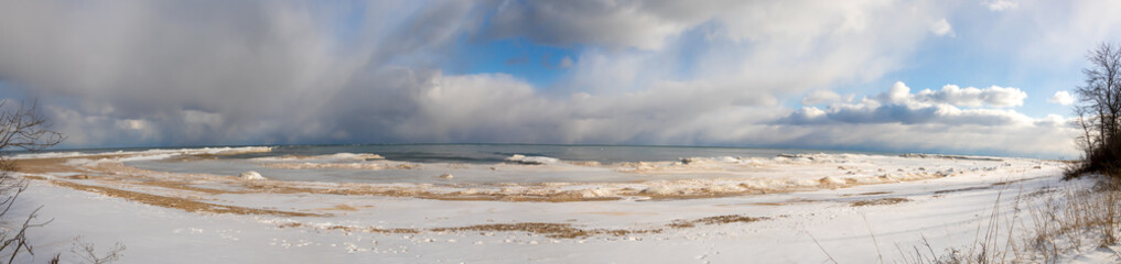 Sturgeon Point Beach panorama