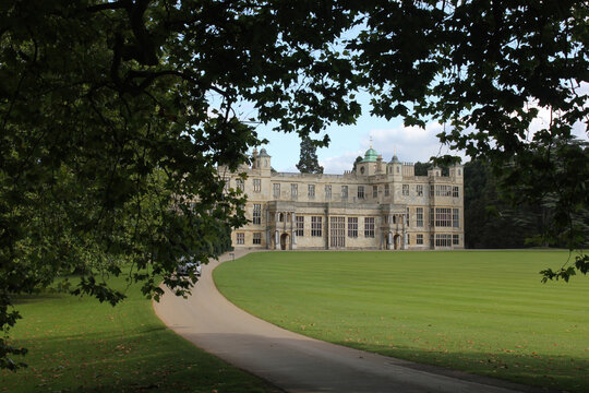 Audley End, Essex, United Kingdom, September 25 2015. Views from Audley End