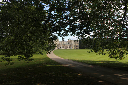 Audley End, Essex, United Kingdom, September 25 2015. Views from Audley End