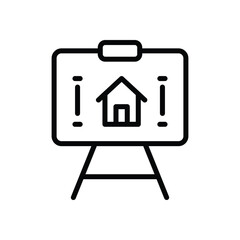 Presentation vector icon