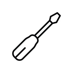 Screwdriver vector icon