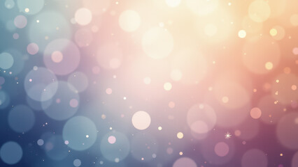 A tranquil religious background with bokeh lights for a serene setting.