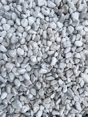 Small grey pebbles background. Design for home decoration