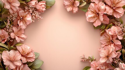 Obraz premium The Path to Inner Peace by Mindfulness Practices, Beautiful pink flowers arranged elegantly, perfect for spring-themed designs and decor. Meditation and Mindfulness Practices,