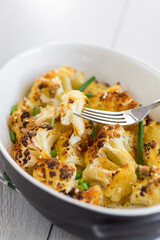 Easy Vegetarian Side Dish of Baked Cabbage