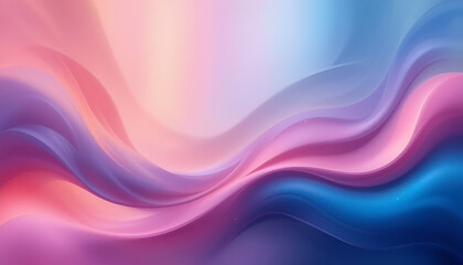 abstract background with wavy lines in pink, blue and purple tones.  The delicate and dreamy design is suitable for use as a background for various projects.,