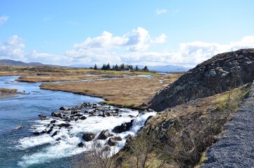lake in the mountains