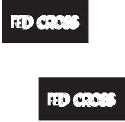 red cross silhoutte vector