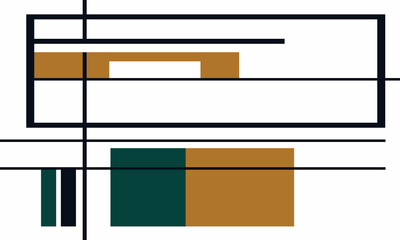 vector illustration of a modern kitchen