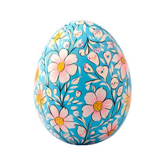A beautifully decorated Easter egg, perfect for spring celebrations