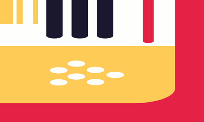 flat icon with shadow vector eps 10