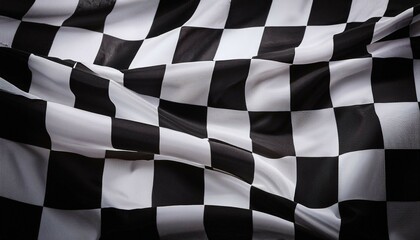 checkered racing flag